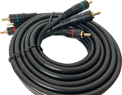 6 FT PCT® RCA Video Component Cables